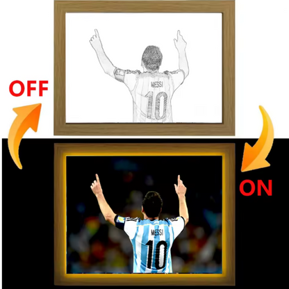 Cuadro Led de Fútbol